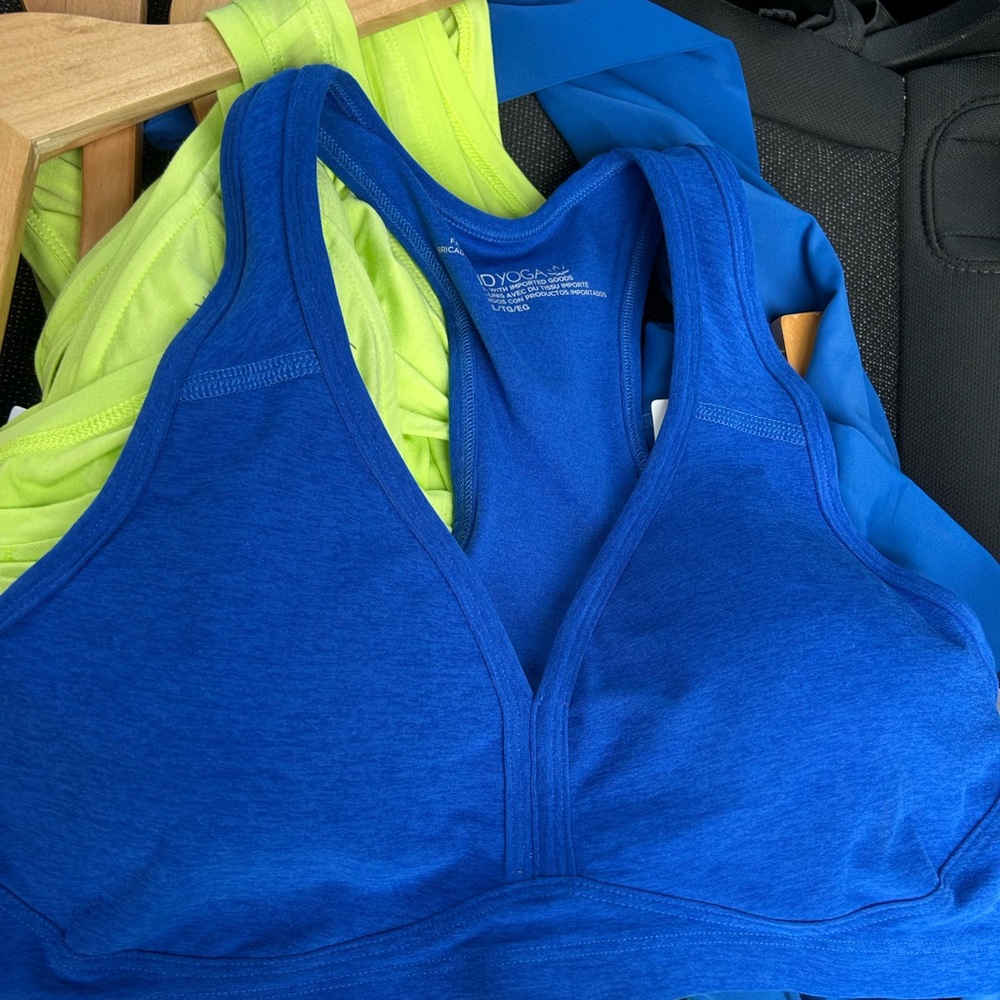Beyond Yoga Blue Sports Bra